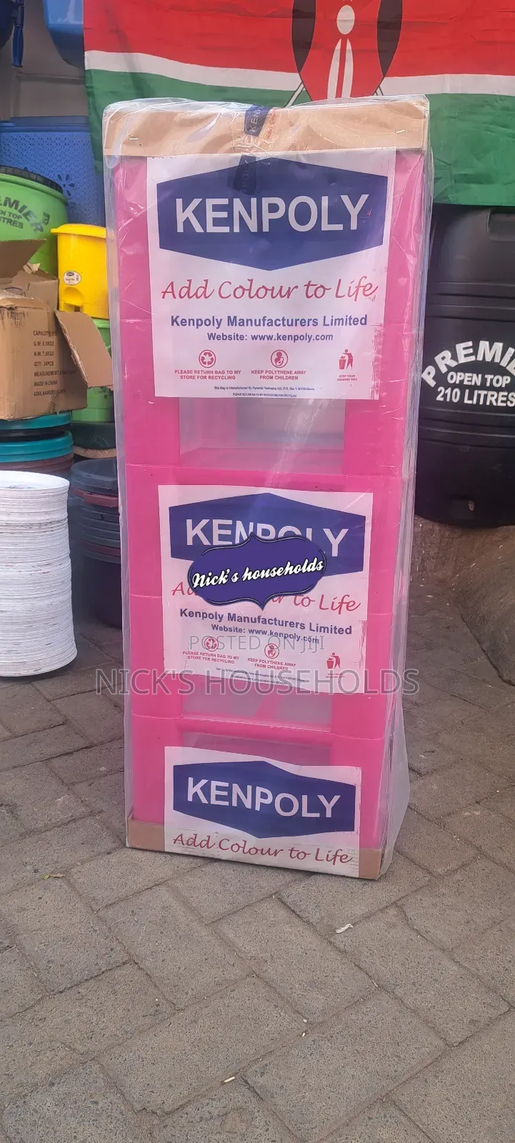 Documents Storage Plastic Drawer