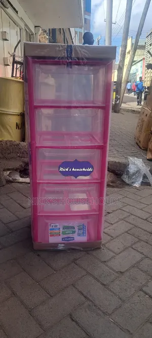 Multiple Functions 5 Stacks Plastic Drawer