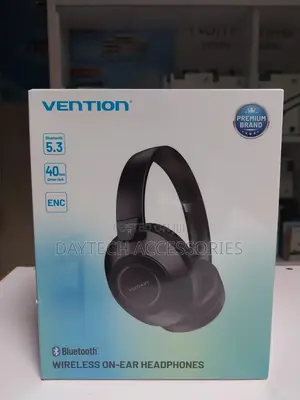 Nbbb0 Vention Wireless on-Ear Headphones Soundmate S11 Black