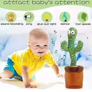 Baby Talking Dancing Cactus Toy for Kids