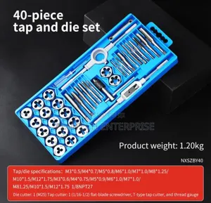 40pcs Tap and Dies Set