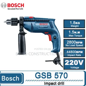 Bosch Drill GSB 570w Impact Drilling Machine