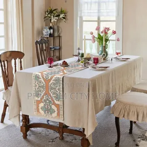 Patterned Linen Table Cloths