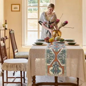 Patterned Linen Table Cloths