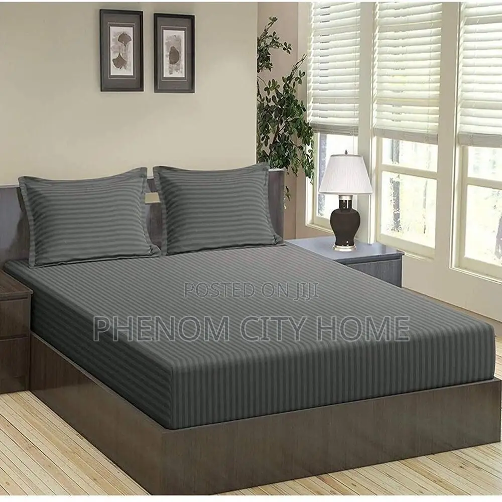 Quality Fitted Bedsheets With Elastic Edges Available