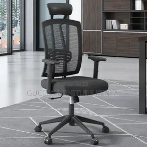 Office Chair: High Back Mesh Office Furniture With Swivel