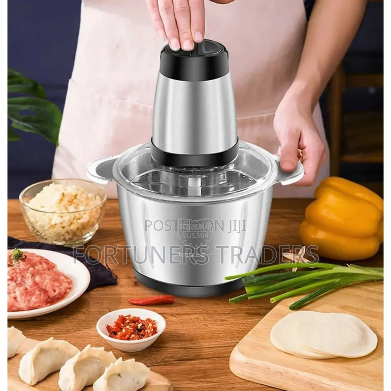 Electric Vegetable Chopper and Mincer 2l