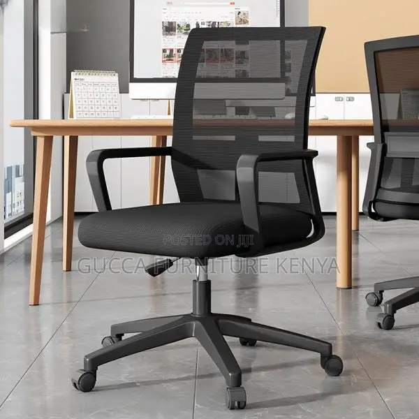 Office Chair: Solid Mesh Back Dynamic Support Office Chair