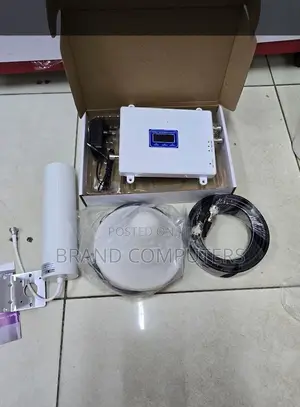 Network Signal Booster With X2 Mushroom Ports