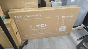 TCL 50t6c 50 Inch Qled Smart Tv – Uhd, Google Tv, Hdr, Voice