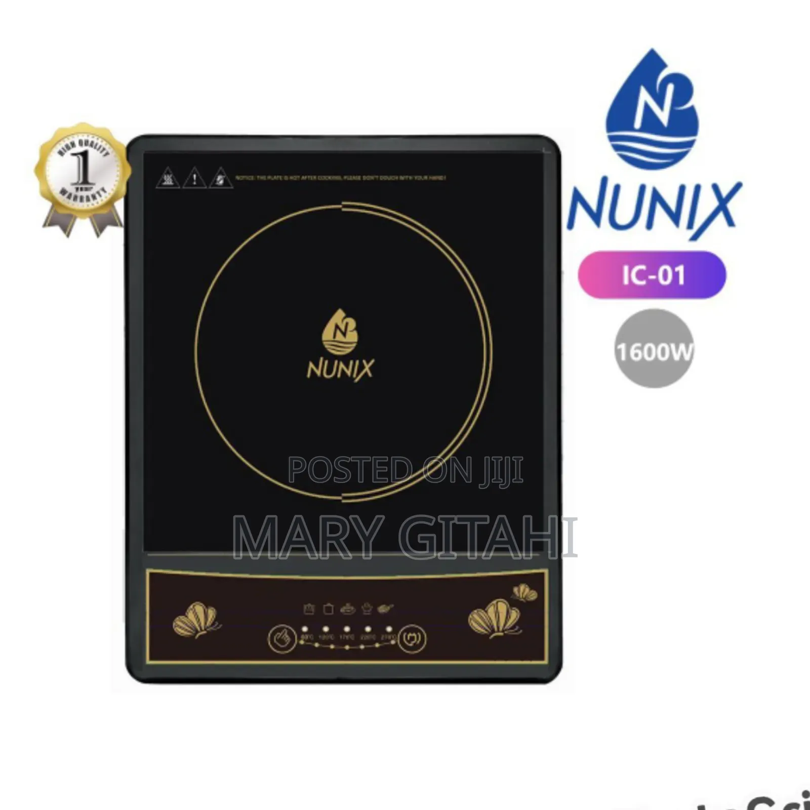 Nunix Induction Cooker Button Panel