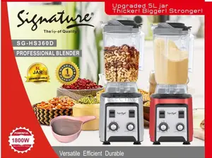 1800w Signature Commercial Blender With 5 Litres Jar