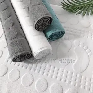 Cotton Floor Bathroom Mats Available