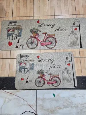 New Prints Antislip Kitchen Mats With Rubber Bottom