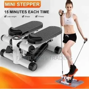 Mini Stepper With Resistance Bands