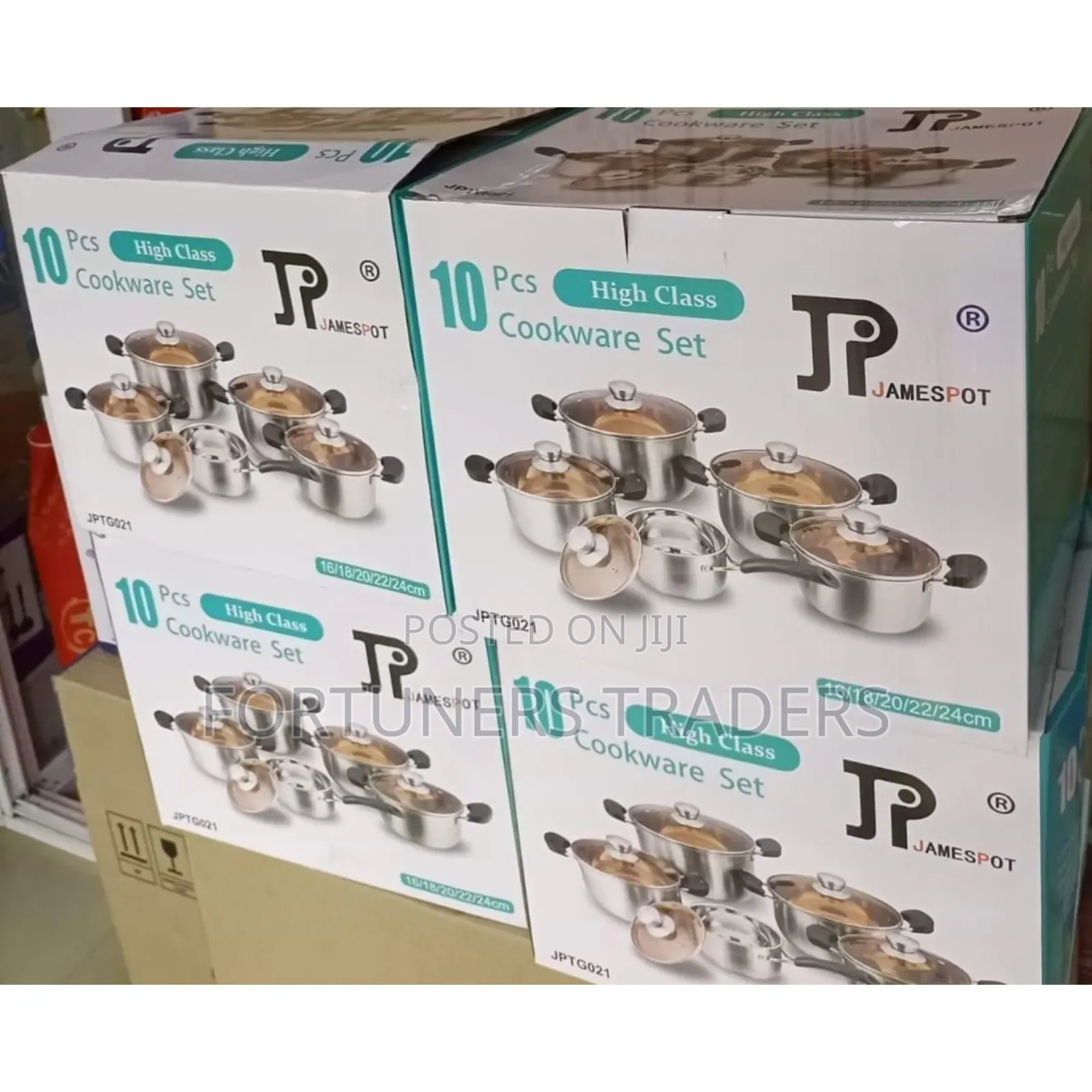 Stainless Cookware Set 10pc