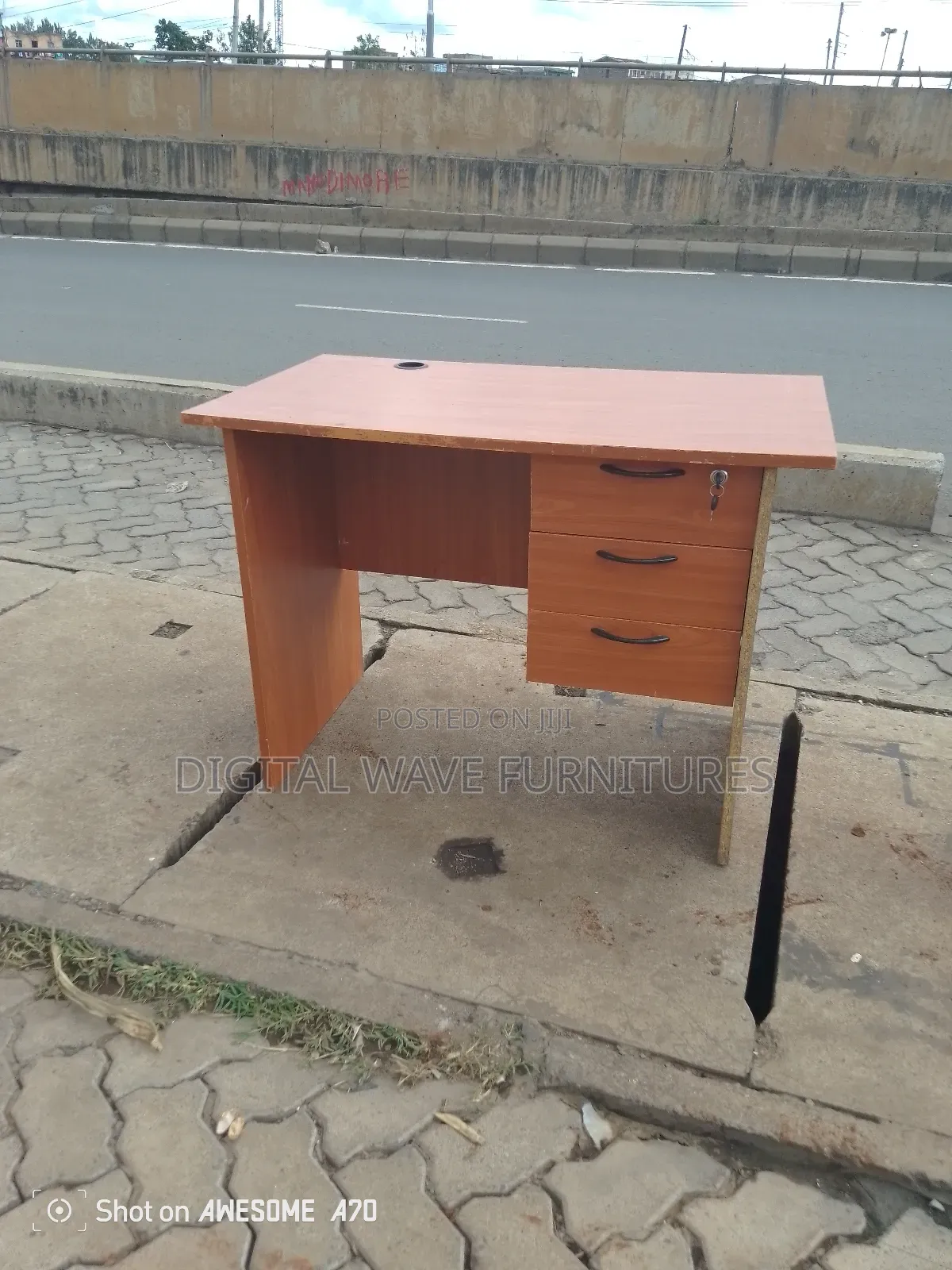Brown Wooden Office/Study Table
