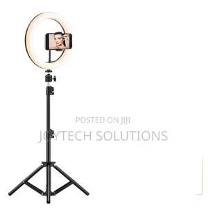 2.5mtrs Tripod Stand With a Ring Fill Light Selfie Light