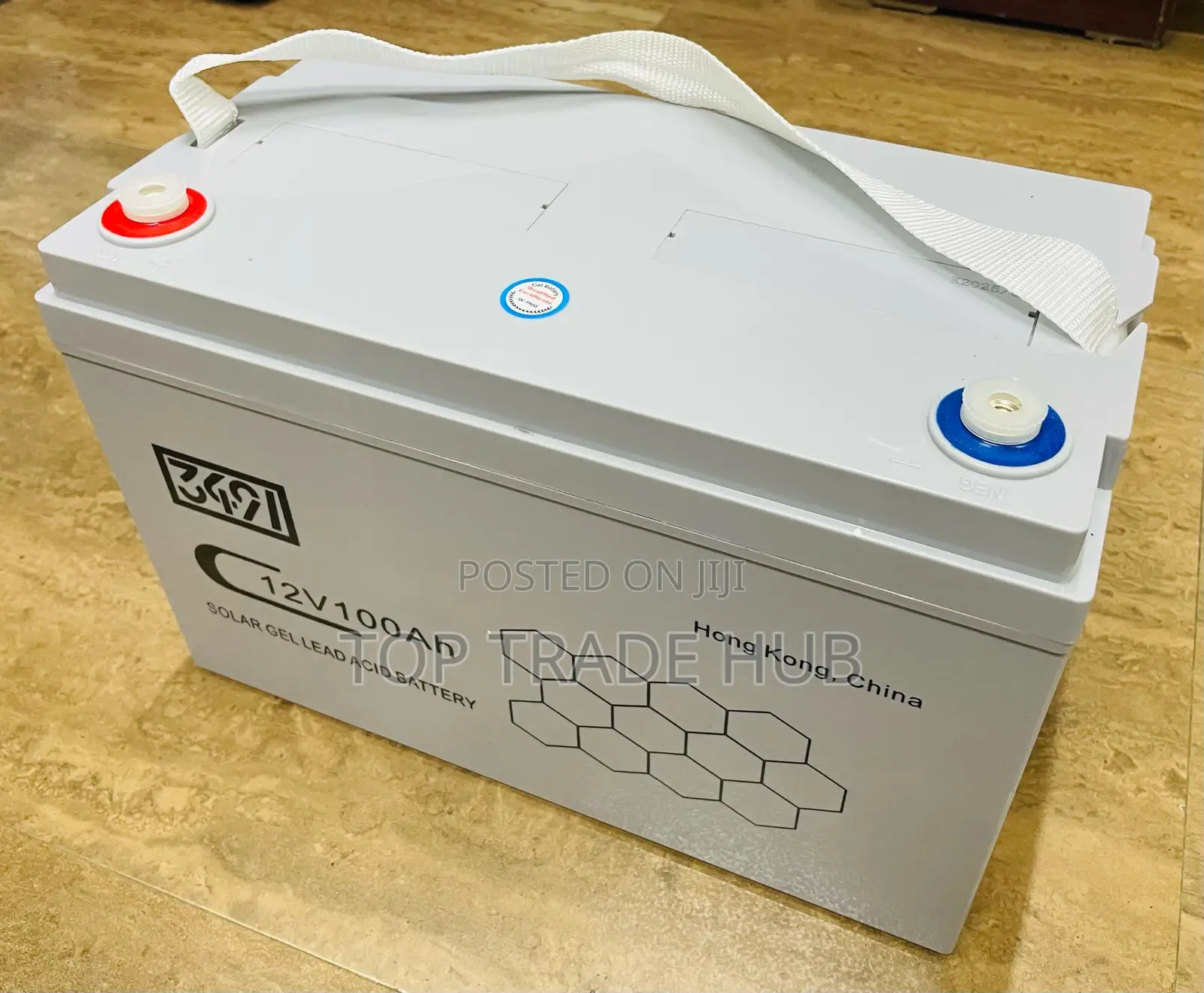 Yachu Gel Deep Cycle Solar Battery 12v 100ah