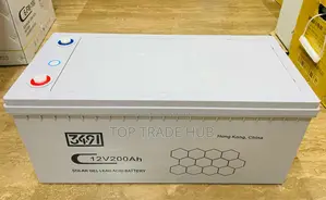 Heavy-duty Yachu Solar Deep Cycle Gel Battery 200ah