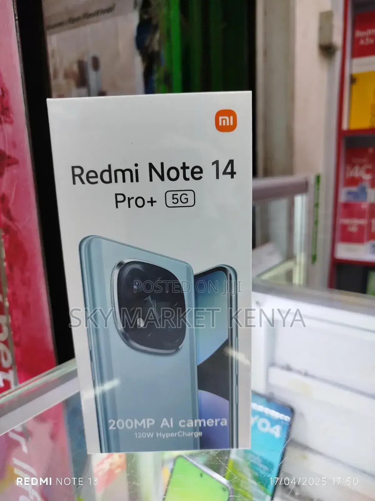 New Xiaomi Redmi Note 14 Pro+ 5G 256 GB Black