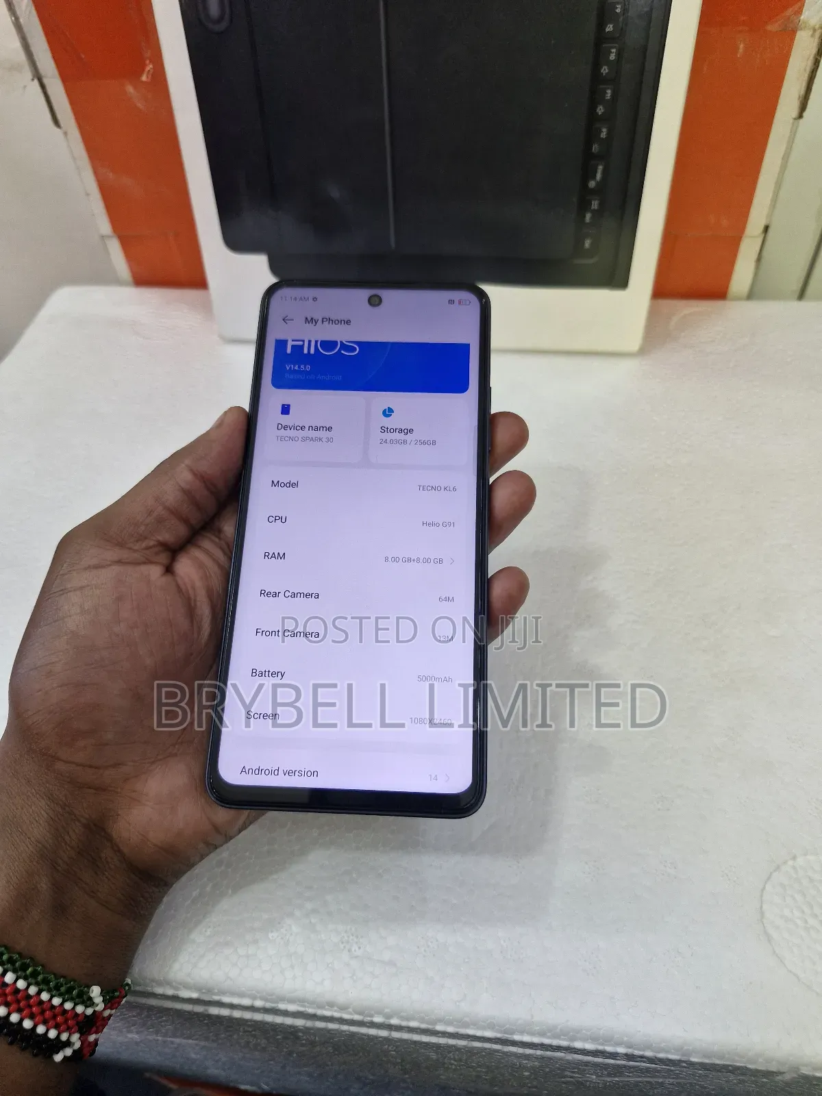 Tecno Spark 30 256 GB Black