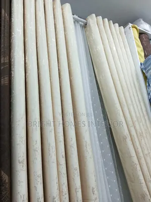Beige Curtain Available Heavy Material Curtain Available