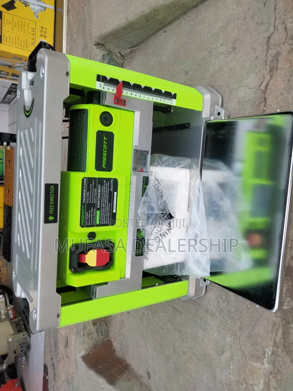 Electric Prescott Thicknesser