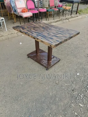 Restaurant Table, Big Size With a Rustic Finish 