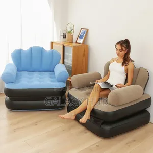 *5 in 1 Inflatable Couch Lazy Sofa Bed