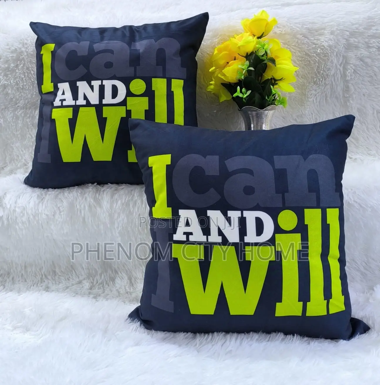 Cozy Printed Throw Pillow Covers Available