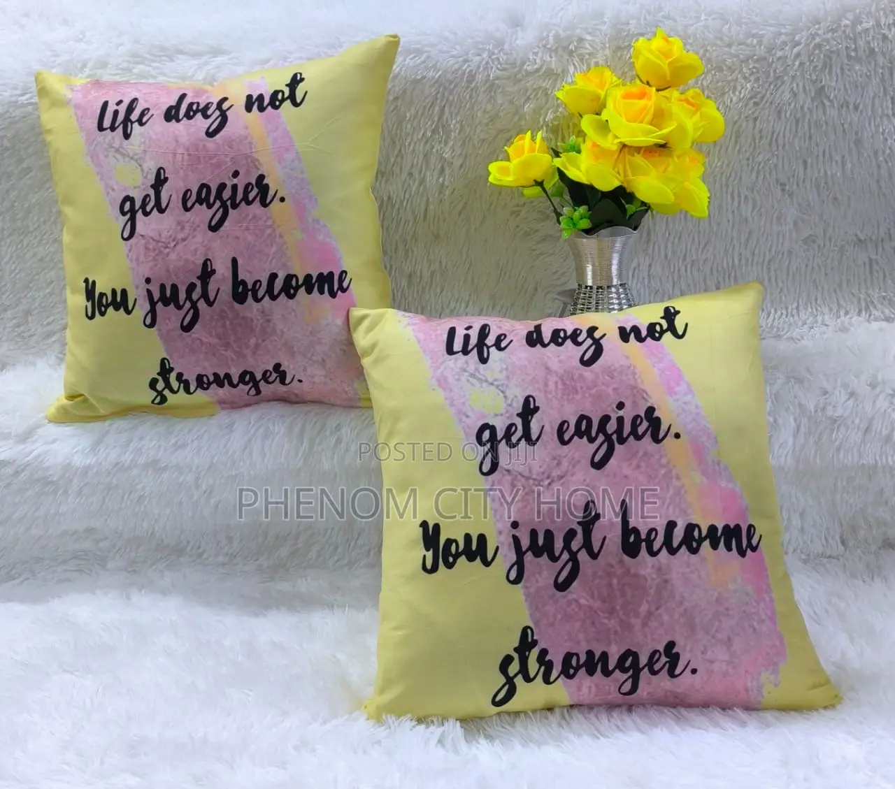 Multicolored Printed Cotton Throw Pillow Cover’S Available