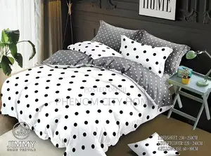 Soft and Warm Dotted Double-Sided Duvet Cover Sets