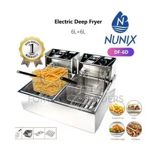 Double Deep Fryer .