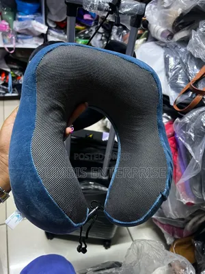 Blue Black Neck Rest Pillow at 1000 Microfiber Neck Pillow