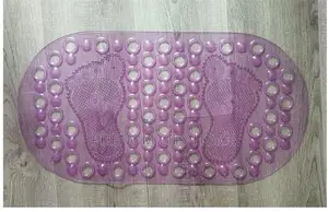 New Design Purple Antislip Bathroom Mats