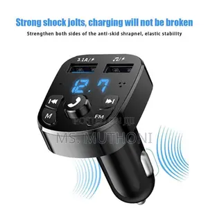 Car Bluetooth Device With Call Receiver,Hands Free Call Fm T