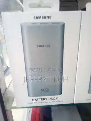 Samsung Fast Charge Power Bank - 15w - 10000mah With Type-c Cable