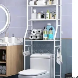 Classy Over the Toilet Organizer