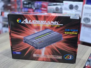 5000 Watts 4 Channel Audiobank Powerful Amplifier