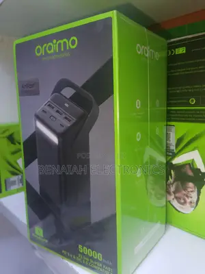 Oraimo Powerbank 50000 Mah, Super Charge,22.5 Watts Pd 3.0