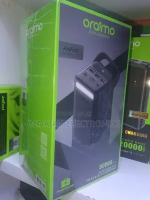 50000 Mah Oraimo Powerbank 5a Fast Charge