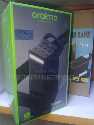Portable 50000 Mah Oraimo Powerbank 22.5 Wts,5a Fast Charge