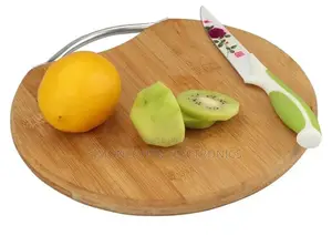 High Quality Round Bamboo Chopping Board