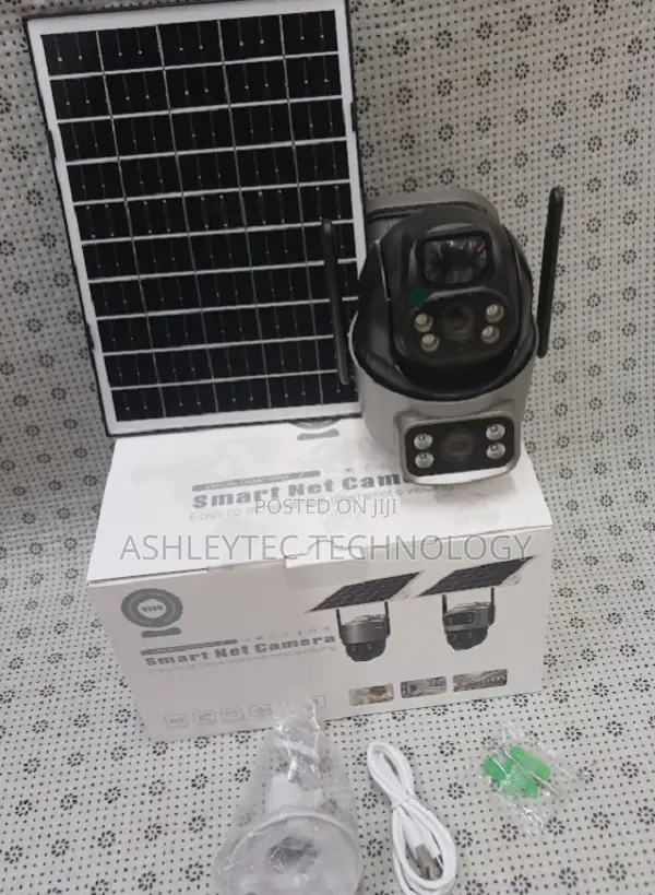 Solar V380 Pro Security Protection 4g Sim Outdoor Dual Lens