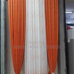 Orange Curtain Beautiful Orange Curtain Available