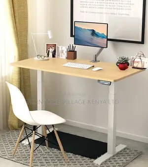 Office Table: Modern Electric Durable Standing Table 120cm