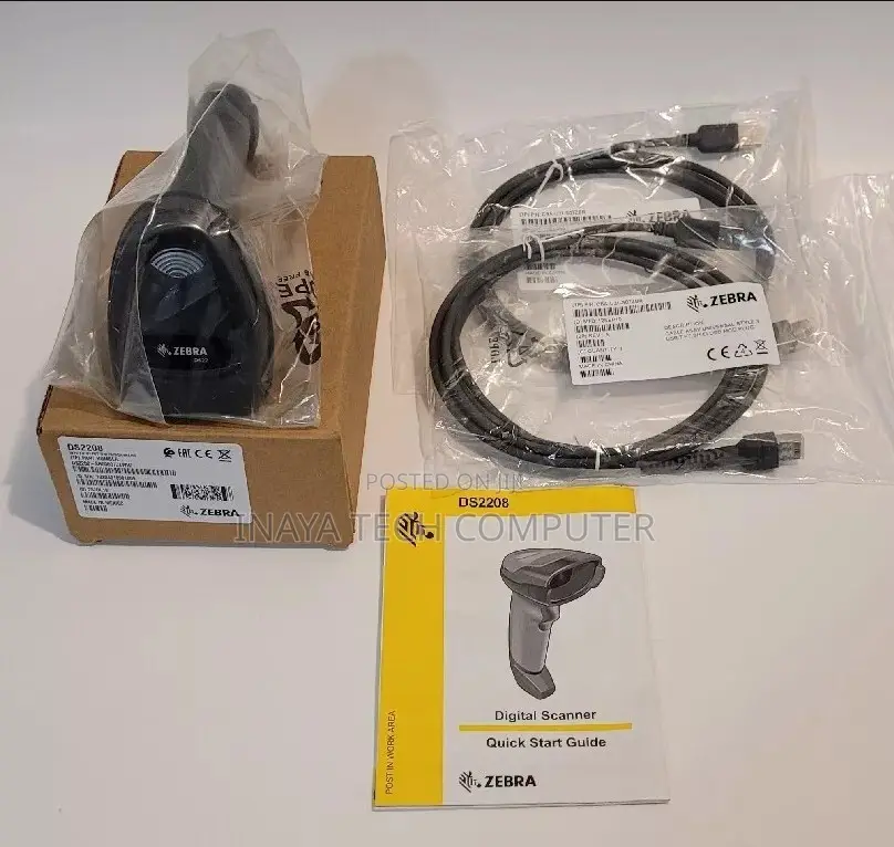 Zebra Ds2208 Barcode Scanner (Usb Kit)