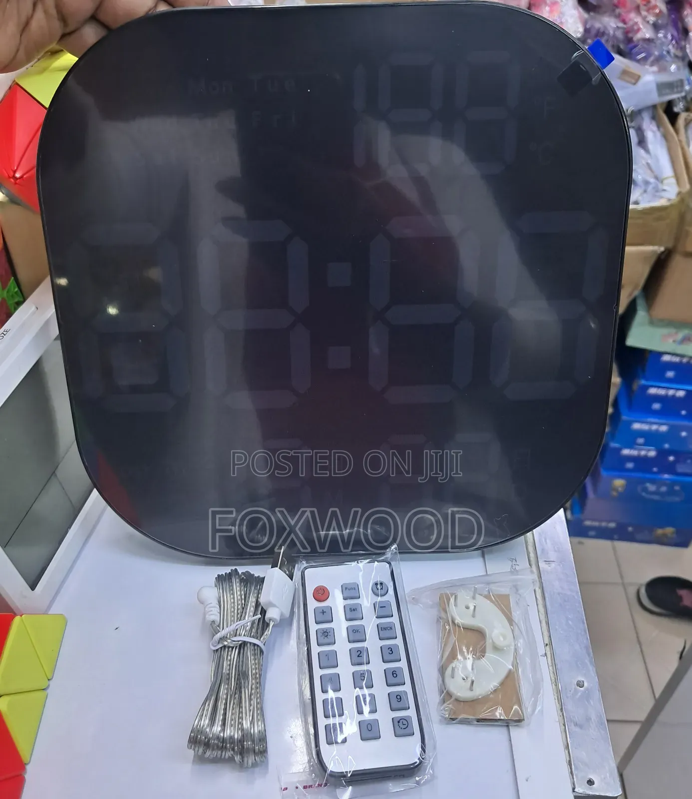 Led Large Digital Wall Clock