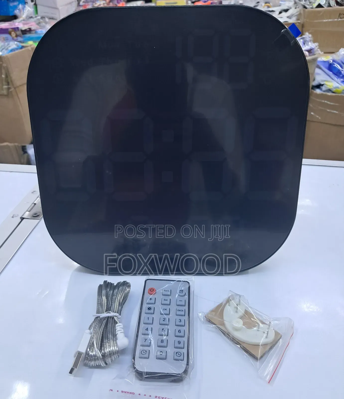 Led Large Digital Wall Clock